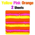 Yellow Pink Orange