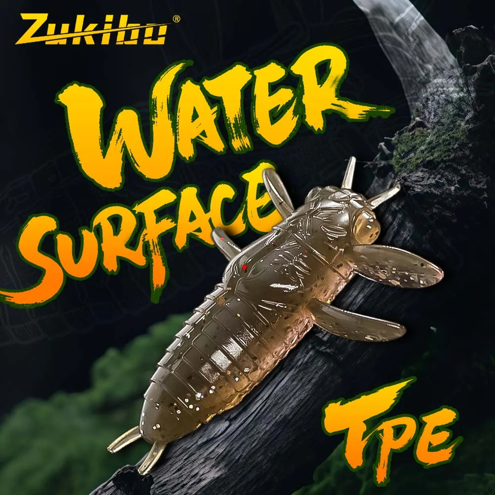 ZUKIBO Vinilo cigarra flotante – Cebo para bass y mar
