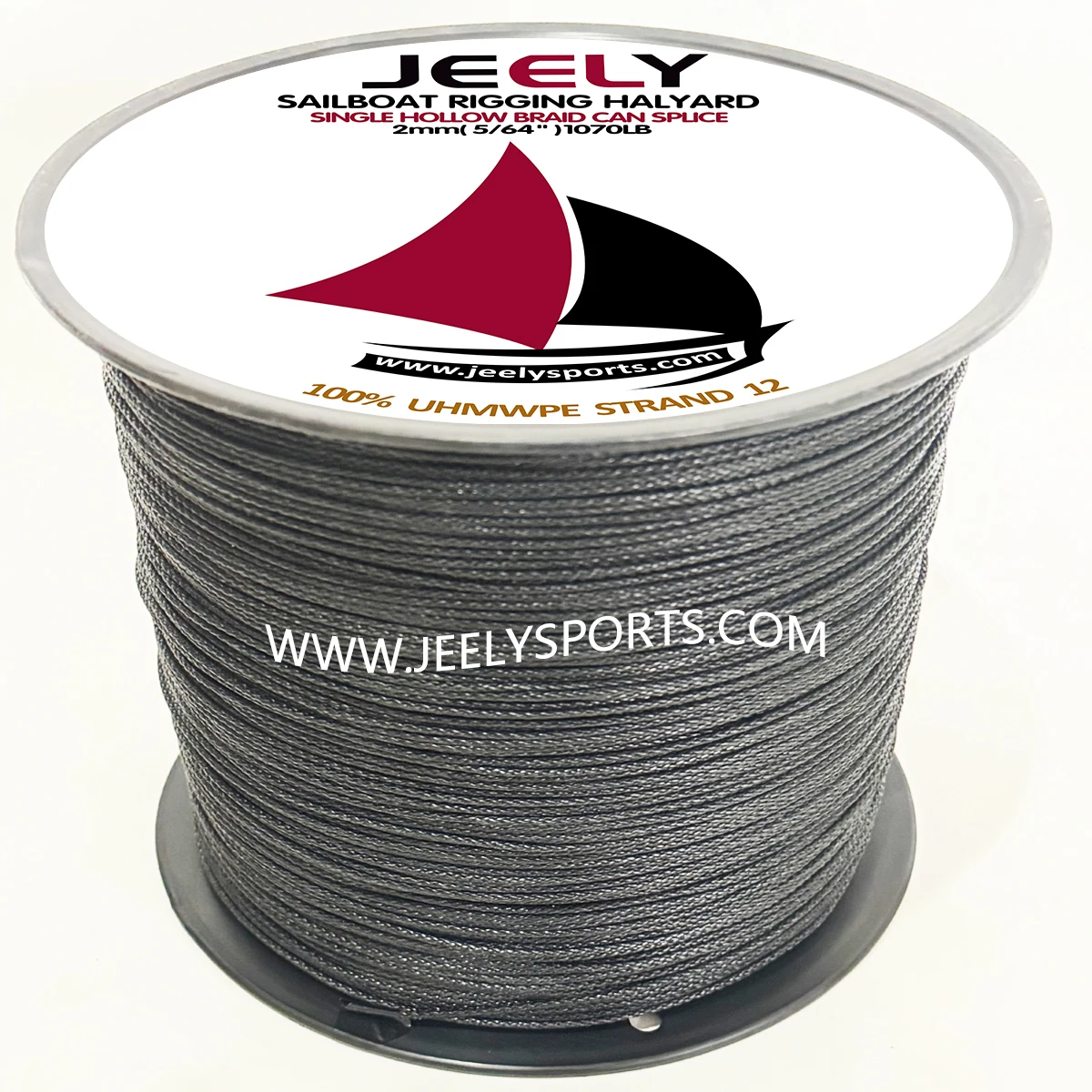 Jeely 50m 1070lb UHMWPE hilo de pescar trenzado hueco 2mm 12 tejido - imagen 2