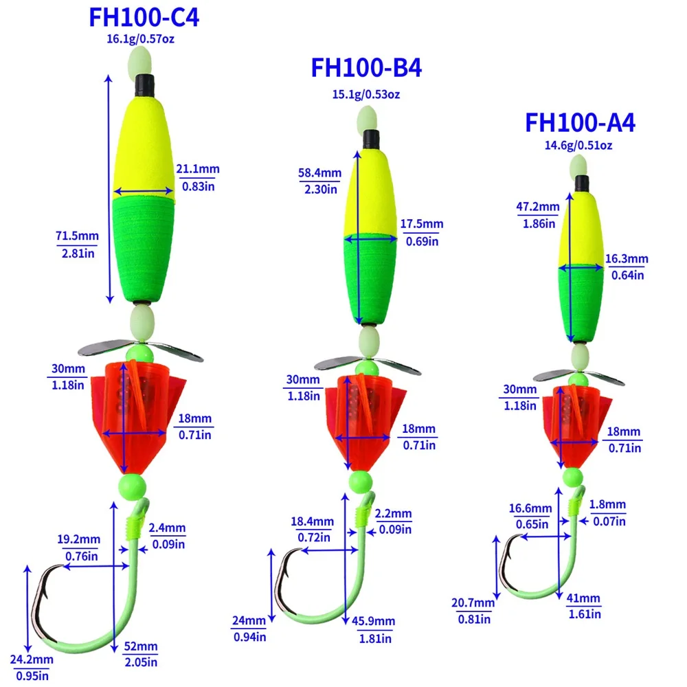 Aparejos de pesca de gato, aparejos de pesca flotante, aparejos de lijado, anzuelos circulares para clavija, 5 piezas, 6/0, 8/0, 10/0 - imagen 4