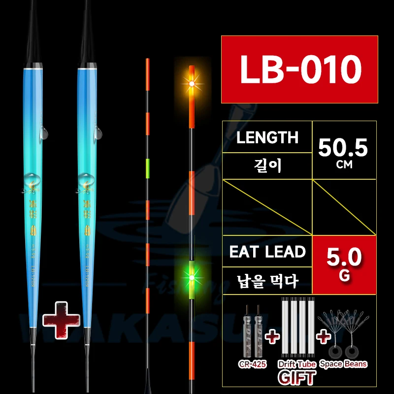 Flotador LED pesca nocturna – Luz brillante - imagen 2