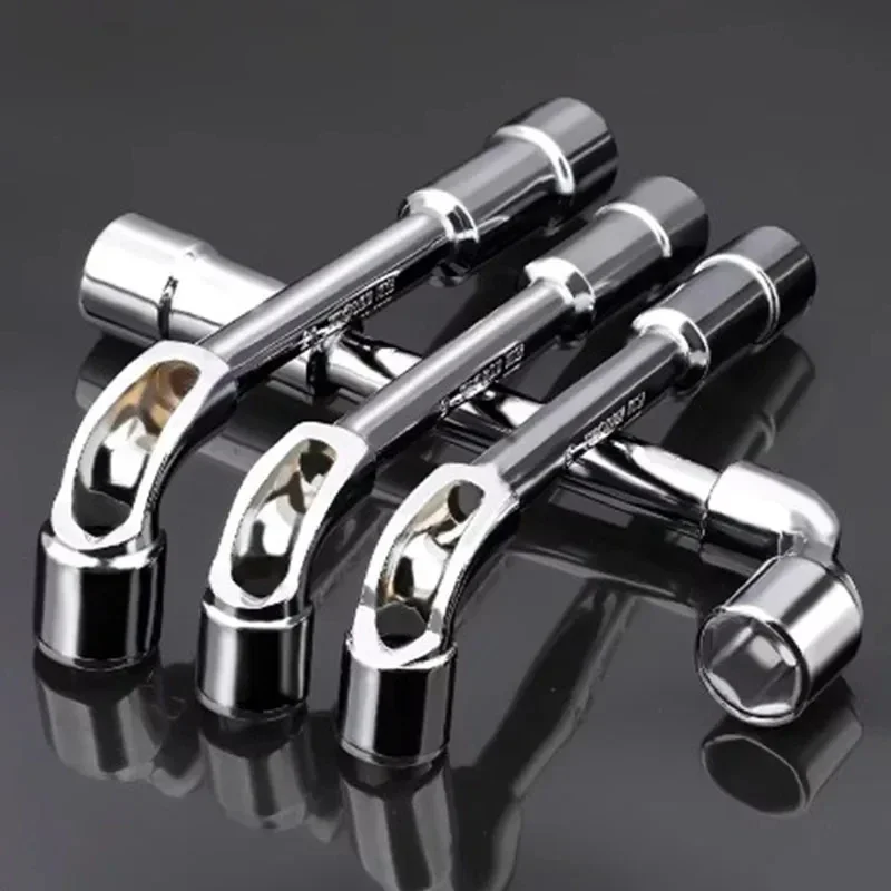 Llaves de tubo en forma de L de acero CRV de 6/8/10/12MM, llaves hexagonales para tubos, llaves acodadas, herramienta mecánica automotriz - imagen 2
