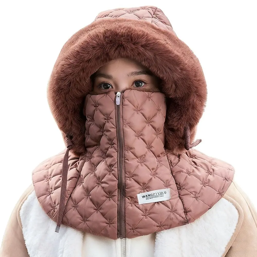 Útil gorro cálido a prueba de viento para montar, forro de diseño grueso, gorro de invierno, protección para los oídos, mascarilla térmica para ciclismo al aire libre - imagen 3