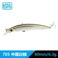 80mm  6.3g  705