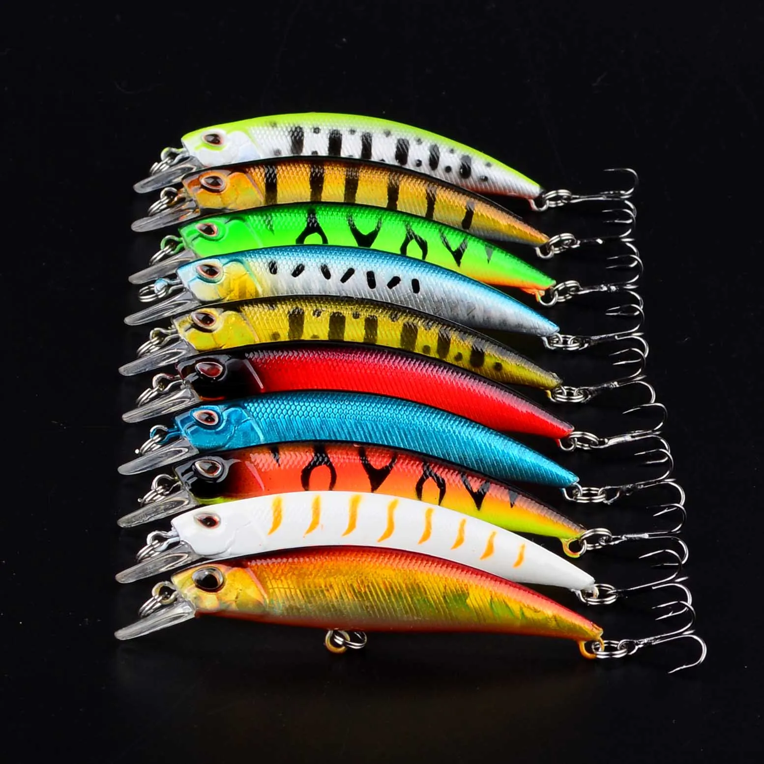 Señuelo duro Crankbait Minnow – Wobbler para lubina y trucha