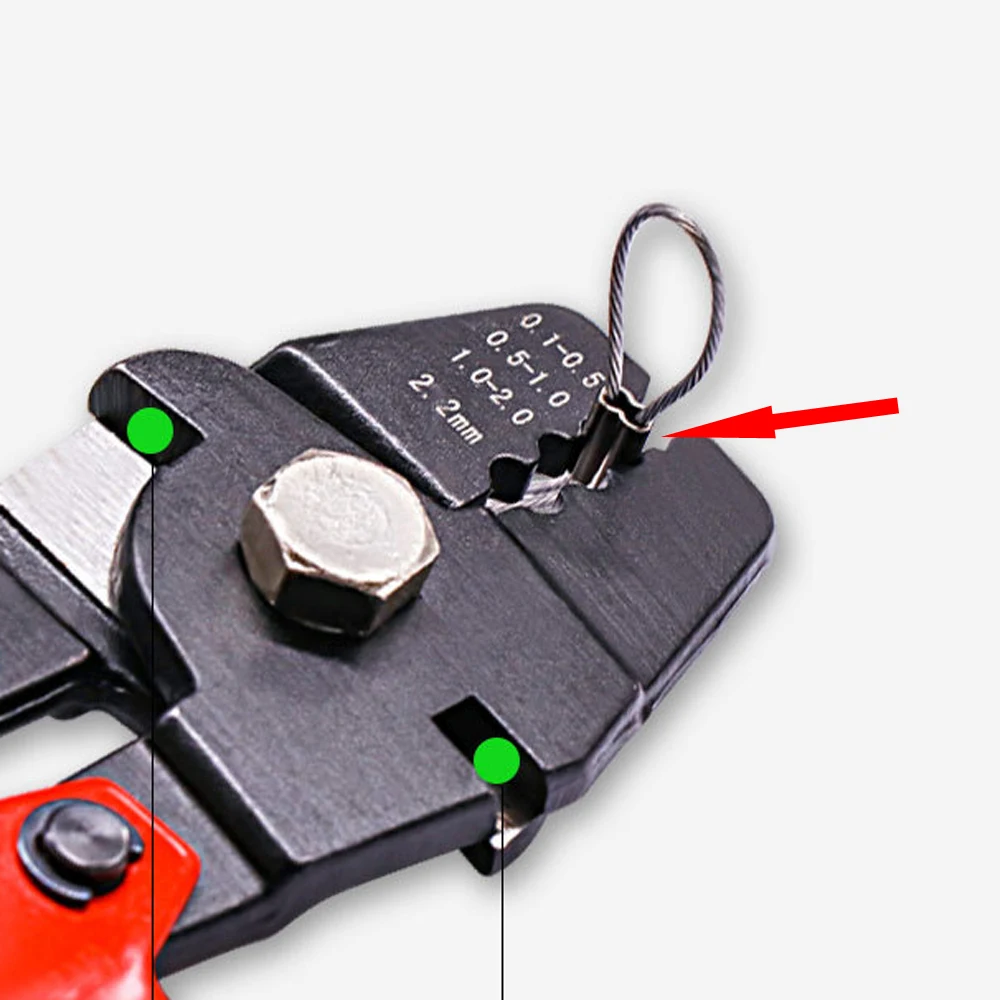 100 Uds doble línea de pesca ovalada tubo de prensado de latón conector de engarzado de alambre tubo de carbono accesorios de mangas de engarzado de pesca - imagen 3