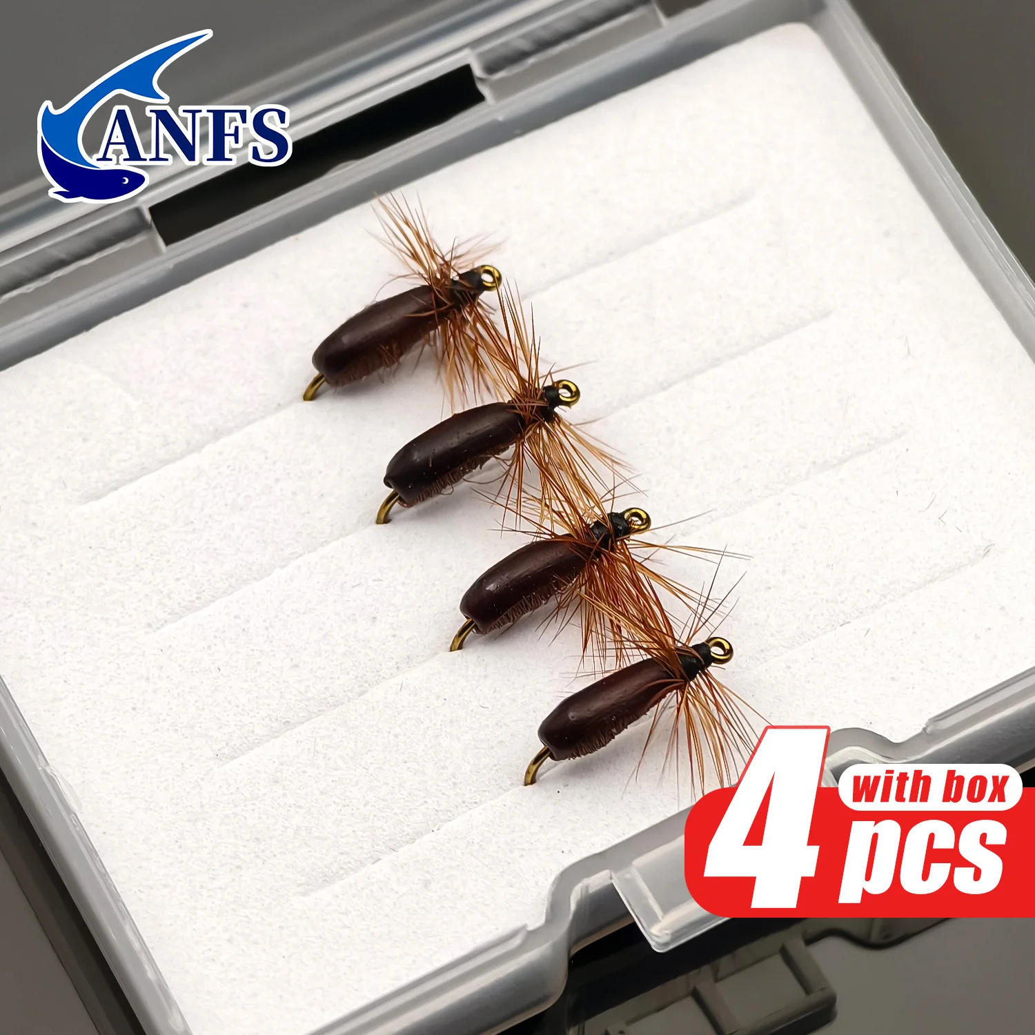ANFS Beetle Fly – Señuelo de espuma para pesca con mosca - imagen 5