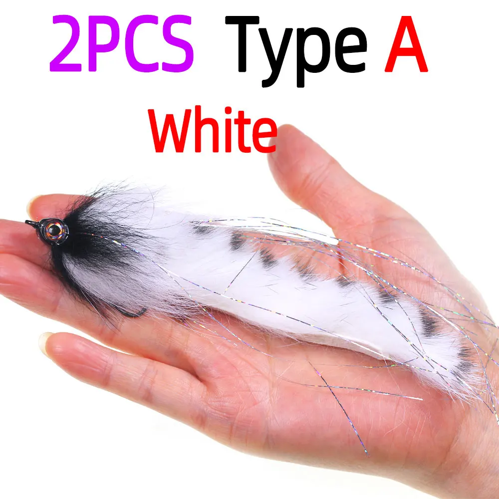 2pcs Type A White