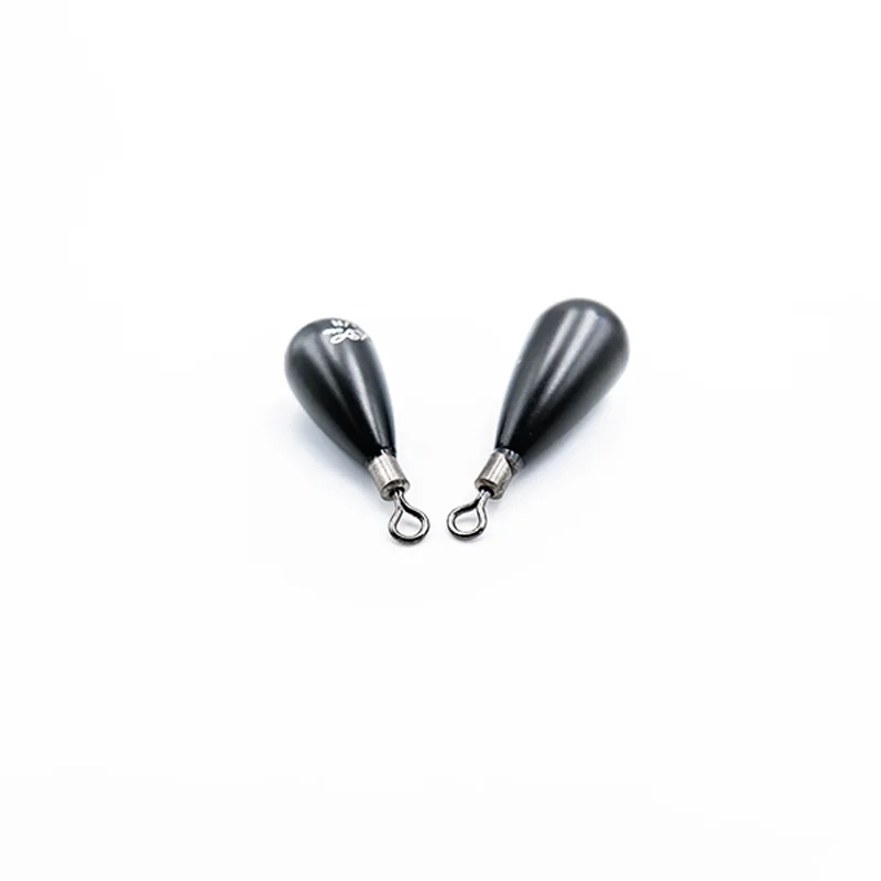 LSP Rig-accesorio columnar de plomo, señuelo, plomos de pesca, accesorios de pesca, peso de pesca negro, tiro de gota de tungsteno - imagen 3