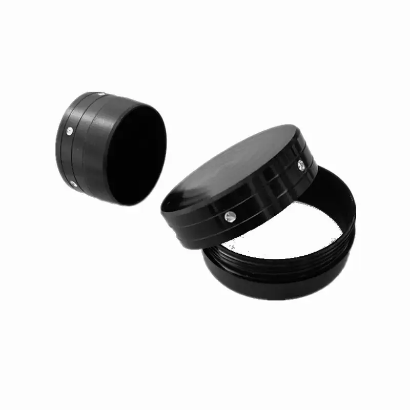 Cubierta de bloqueo superior de aluminio LK00T, Sección de varilla telescópica, perilla de bloqueo superior negra, el diámetro exterior de la varilla debe ser más pequeña - imagen 2