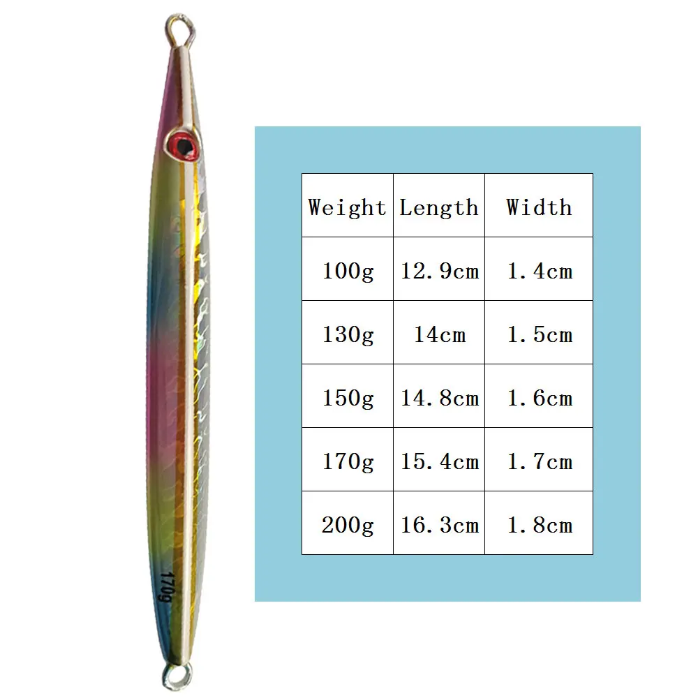 Balleo Plantilla luminosa de plomo para pesca de altura - imagen 5