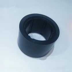 Señuelo vinilo 70-90 mm Negro Naranja para pesca