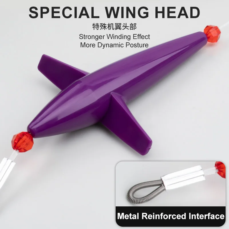 OBSESSION TR006-C-juego de señuelos para pesca en agua salada, juego de señuelos de pluma con anzuelo aparejo, 201g/6 pulgadas - imagen 5