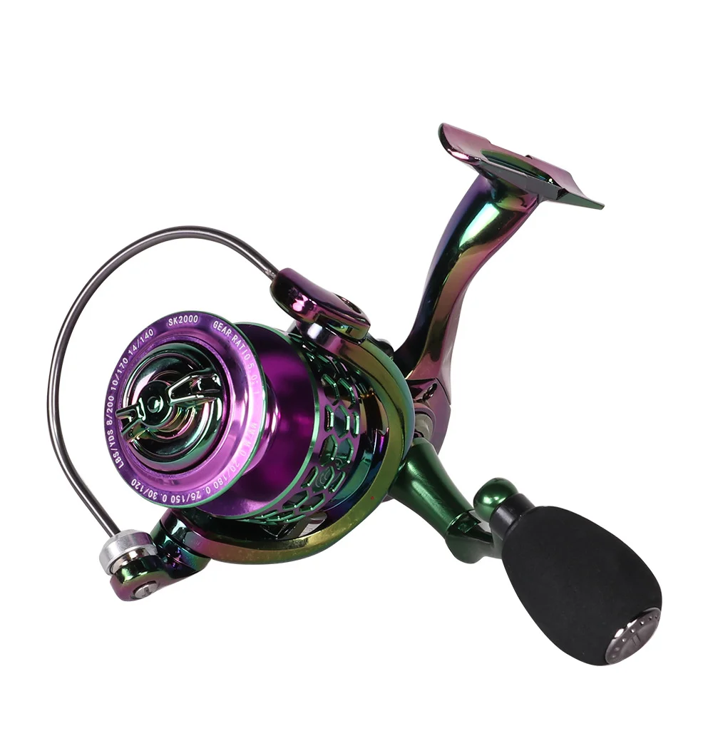Nuevo carrete de pesca giratorio SEAKNIGHT SK totalmente metálico 7 modelos carrete de pesca de mar fuerte diseño ligero Max Darg 15KG aparejos de pesca - imagen 2