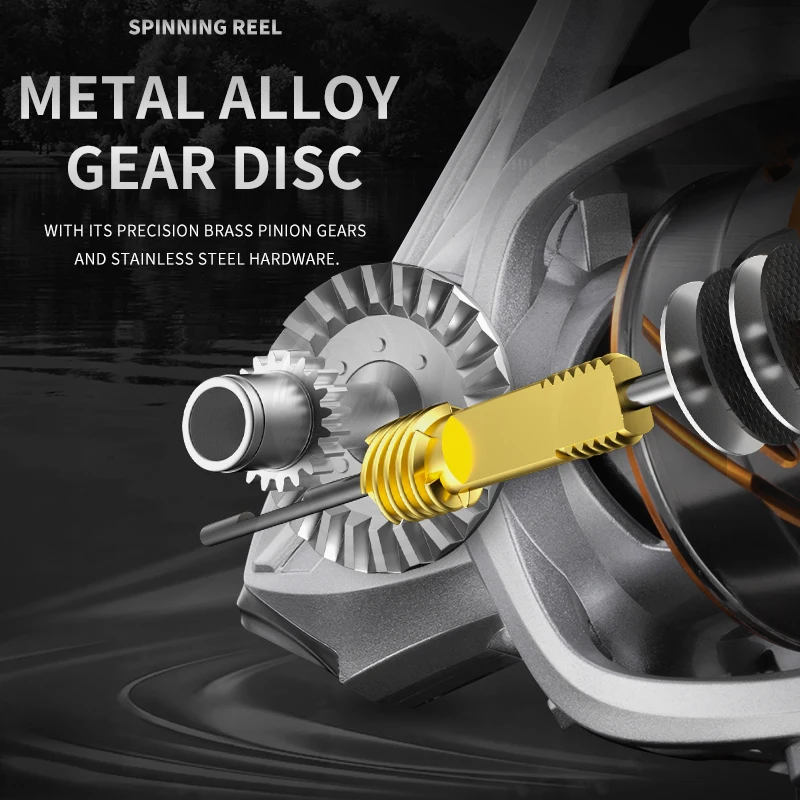 Rooblinos TC carrete de pesca giratorio cuerpo de Metal agua salada agua dulce dispositivo de alarma independiente accesorios de aparejos de pesca - imagen 5
