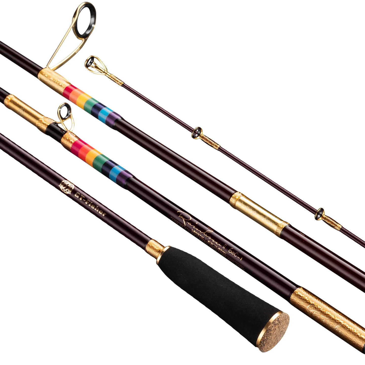 Ecooda GT-Fisher Rainbow II – Caña de jigging lento sólida - imagen 5