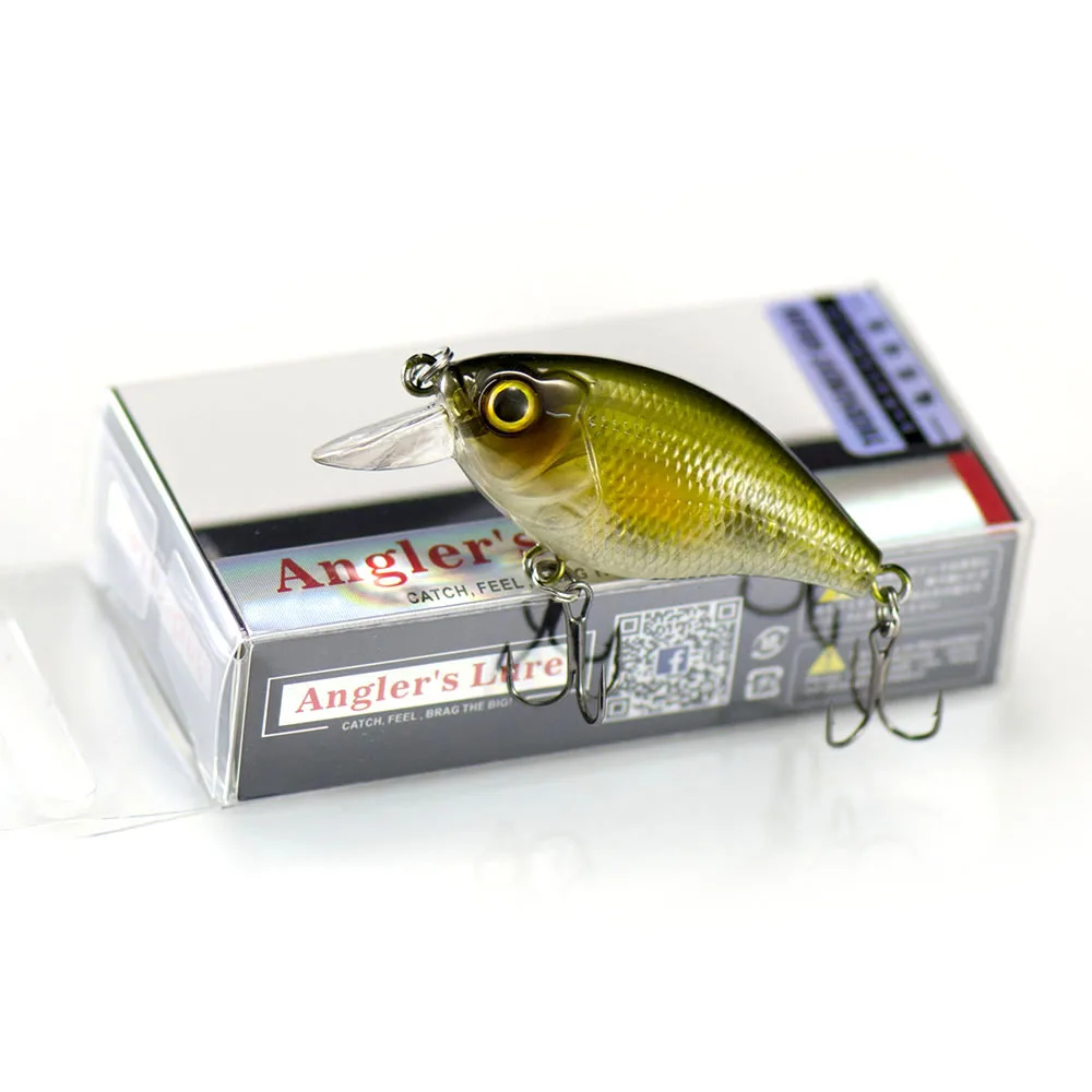 Countbass Crank Bait 46mm 1-13/16" 6,8g 15/64 oz., cebos duros flotantes Chatterbait Wobbler Señuelos de pesca