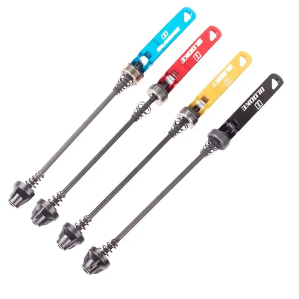 BLOOKE-palanca de liberación rápida para bicicleta de montaña, buje QR DT100, con pinchos de acero, rueda delantera de 100mm, de 135mm trasera, plegable - imagen 5