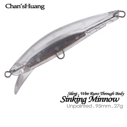 Cuerpos de alambre hundibles Chan'sHuang para montar señuelos