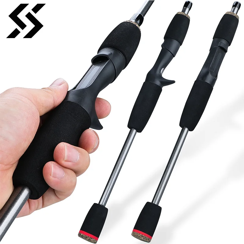 Sougayilang Caña de pesca ultraligera 5 tramos – Fibra carbono viaje