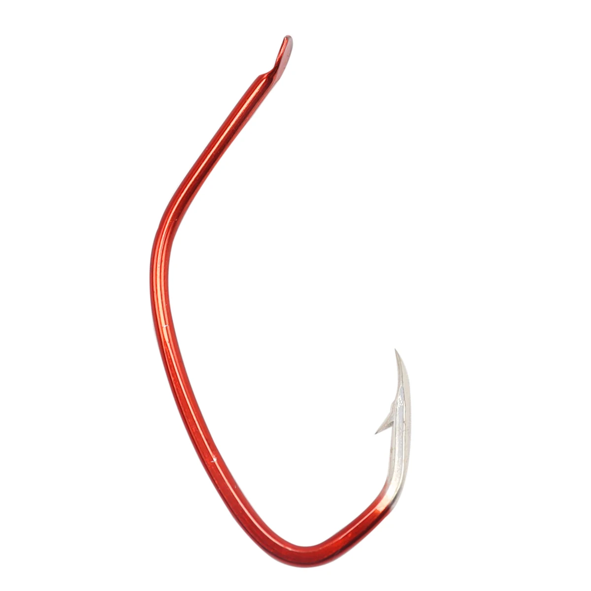 ZYZ-anzuelo de pesca de lubina, anzuelo triangular con diente afilado, anzuelo de lubina, anzuelo para colgar camarones, anzuelos de pesca de mar - imagen 3