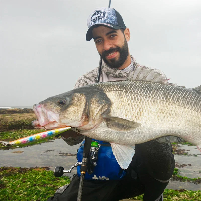 Señuelo de pesca TSURINOYA Stinger 140S, pececillo hundido DW92 140mm 26g, lubina de agua salada, cebos duros grandes de fundición Ultra larga Jerkbait - imagen 5