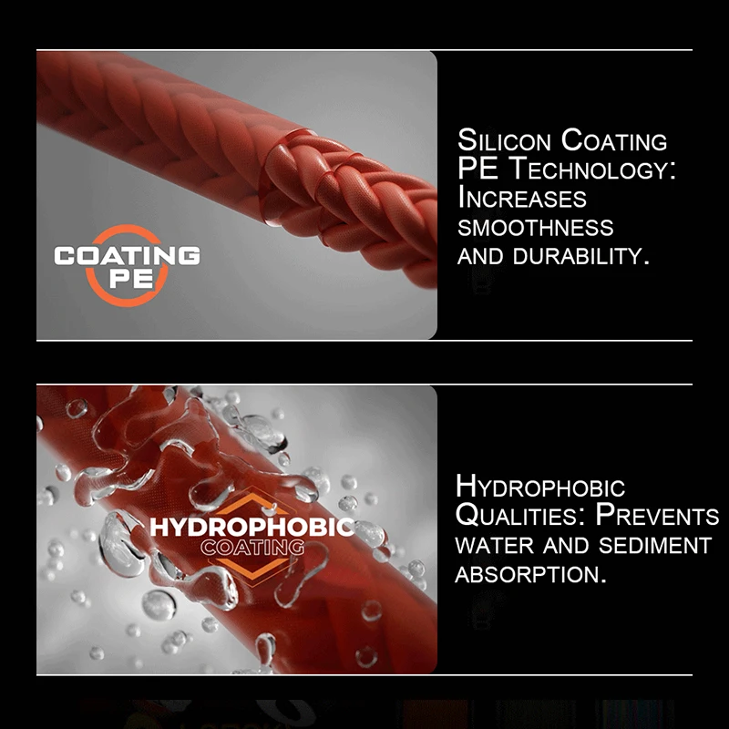 Línea de PE de expedición DAIWAJ-BRAID Original, 8X hebras trenzadas, línea de pesca Spectra, línea trenzada de pesca japonesa, PESCE - imagen 4