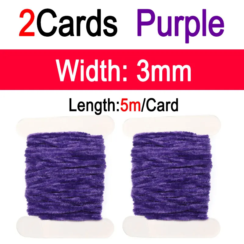 2pcs Purple 3mm