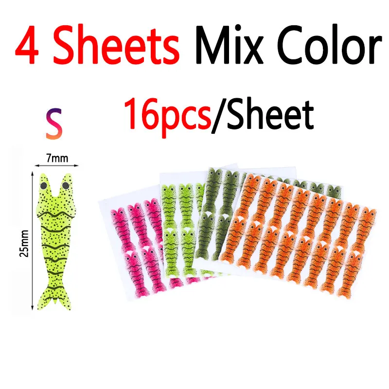 4 Sheets Mix Col S