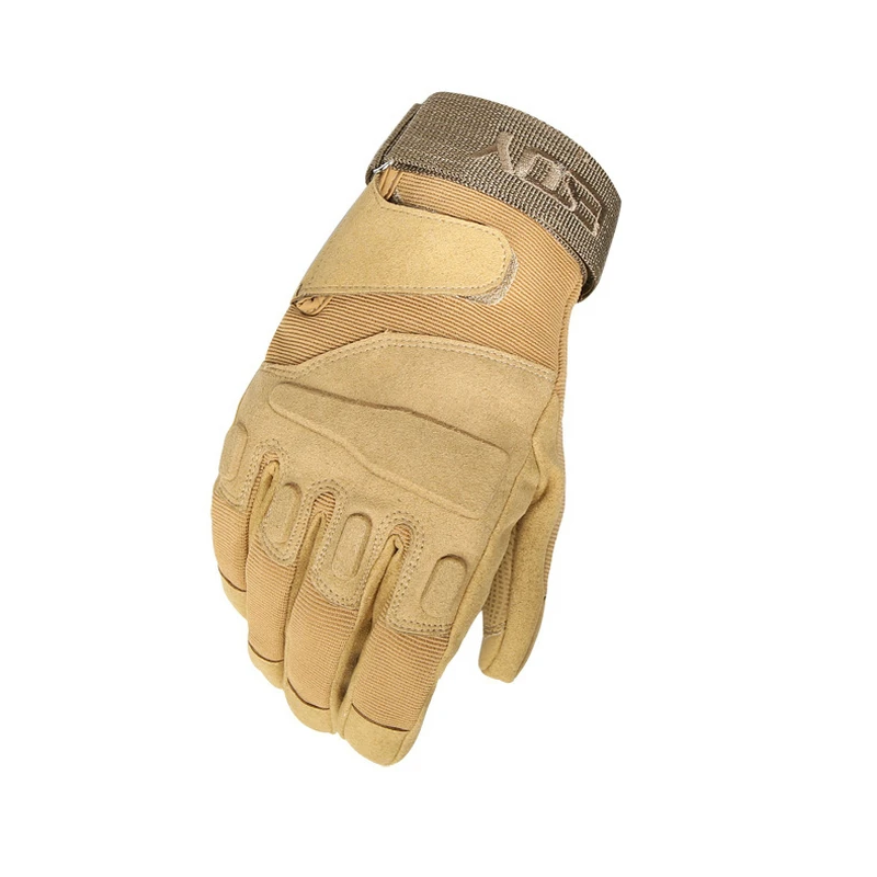 Guantes de conducción al aire libre, guantes tácticos de alta calidad con dedos completos, guantes de trabajo antideslizantes anticorte, transpirables para acampar A2F002 - imagen 5