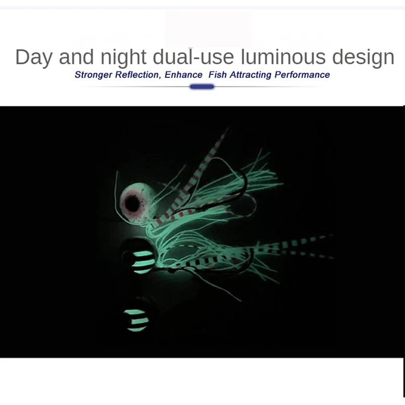 Plantilla de goma Tai, Señuelos de pesca de mar, plantillas deslizantes, cebos artificiales, 120g, 150g, 200g, pargo, mer, mar, invierno, Jigging, señuelo de pesca - imagen 5