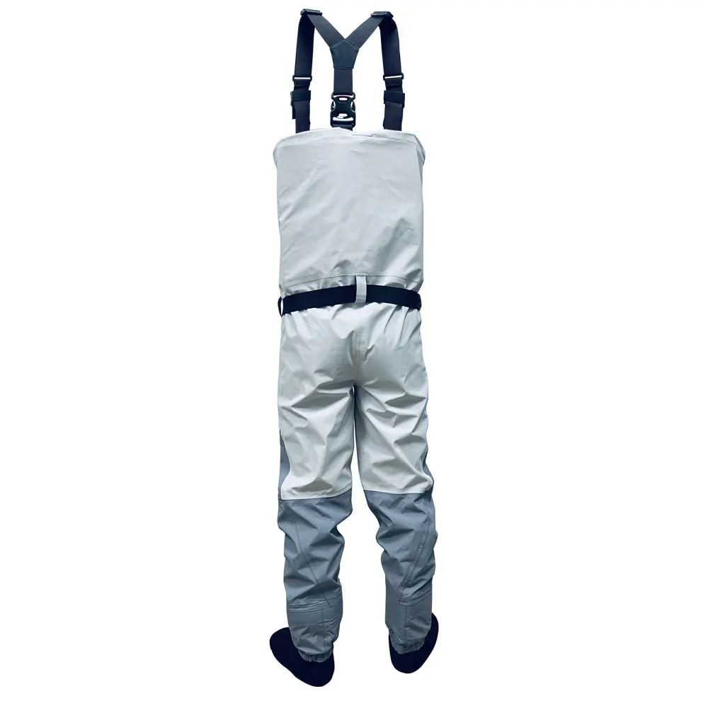 Botas convertibles ultraligeras para hombre, pantalones impermeables transpirables de cintura en el pecho, ropa para pesca con mosca y caza - imagen 5