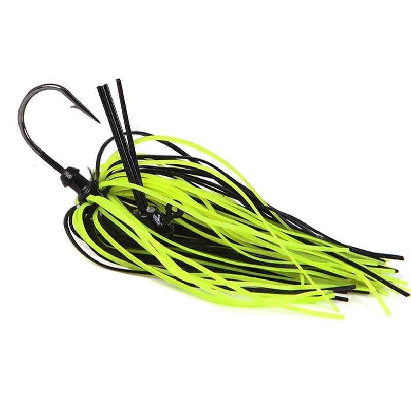 1 Pc anzuelo cebo 7g 10g 14g cebos giratorios señuelo de pesca sin malezas Buzzbait Wobbler para lubina Pike Walleye pez Chatterbait aparejos - imagen 2