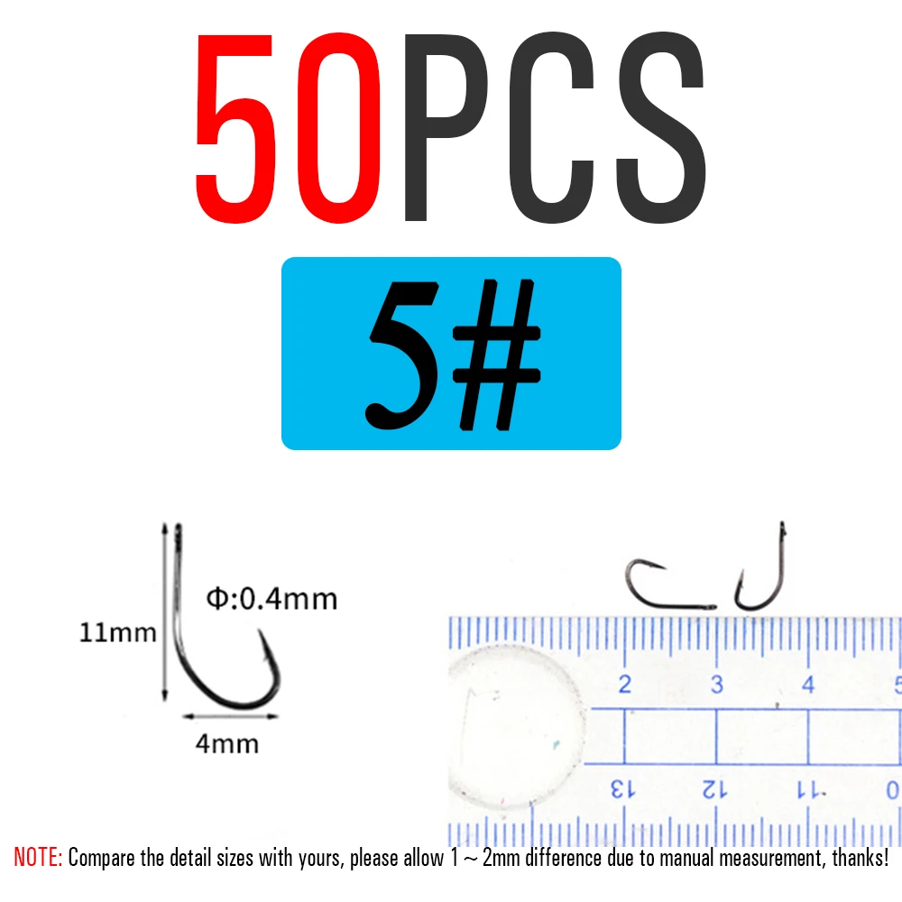 50pcs  Size 5