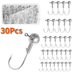 Jig heads de plomo – Vinilos para lubina, trucha y agua salada