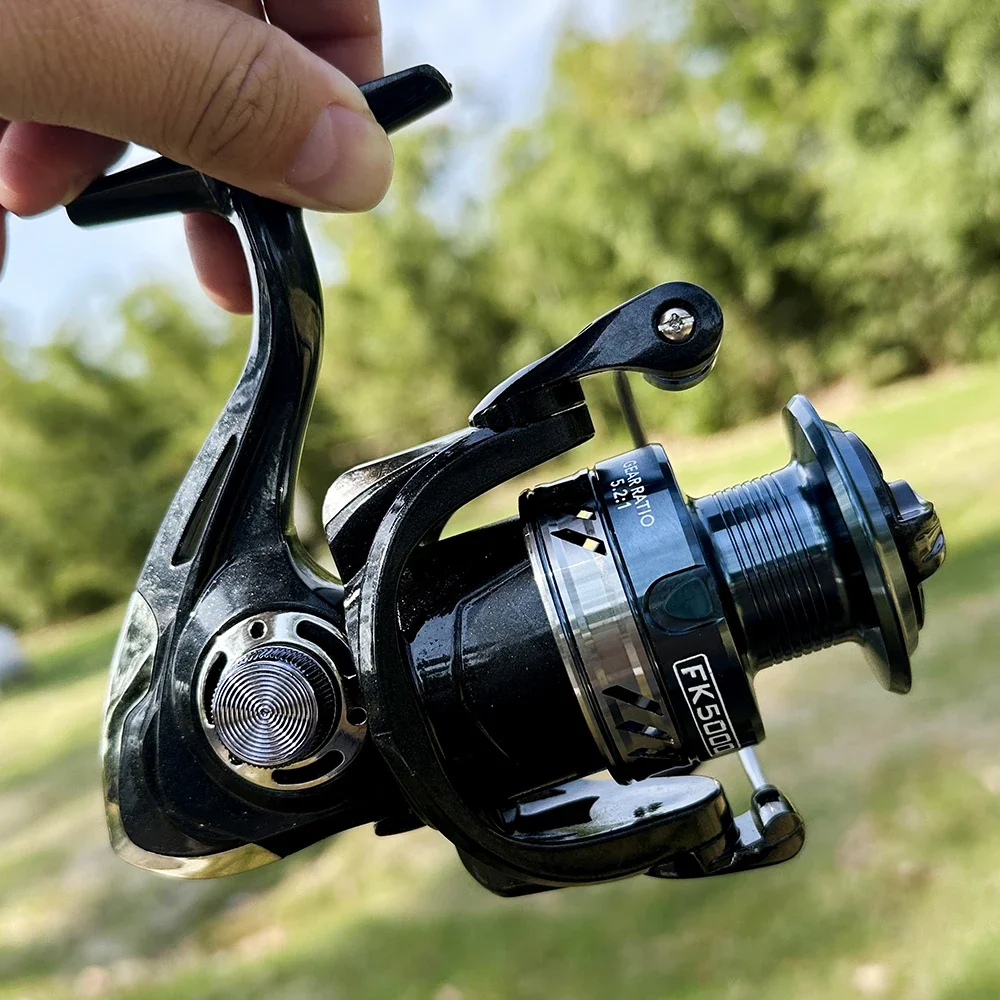 Carrete de Metal de alta calidad, carrete de Pesca ultraligero para Baitcasting, arrastre máximo de 8KG, rueda de Jigging de agua salada, intercambio de mano izquierda/derecha - imagen 3