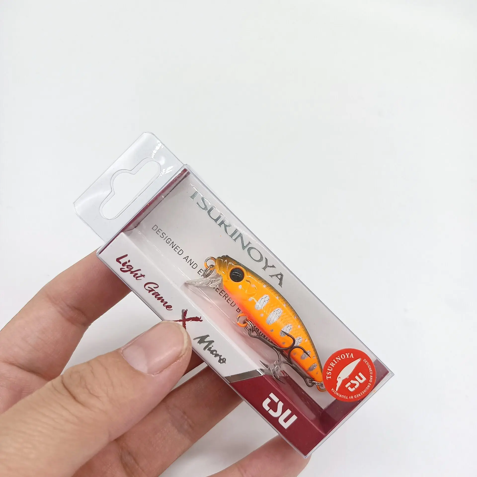 TSURINOYA-Mini señuelo de pesca de piscardo 2 piezas, 46mm, 5g, Artificial, trucha Ajing Stream Lake, cebo duro, Jerkbait, lubina, Lucio - imagen 4