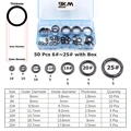 50Pcs with box
