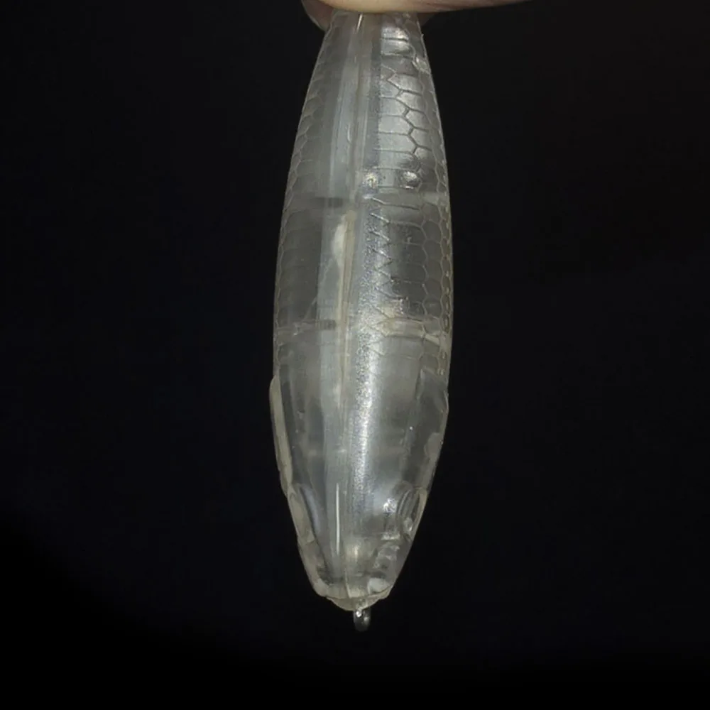 Countbass 10 Uds. Señuelos duros en blanco 55mm/2,2 "5,5g/0,2oz cebos de pesca sin pintar, Topwater, Wobblers, cebo duro de agua dulce - imagen 5