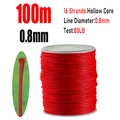 Hollow red 0.8mm