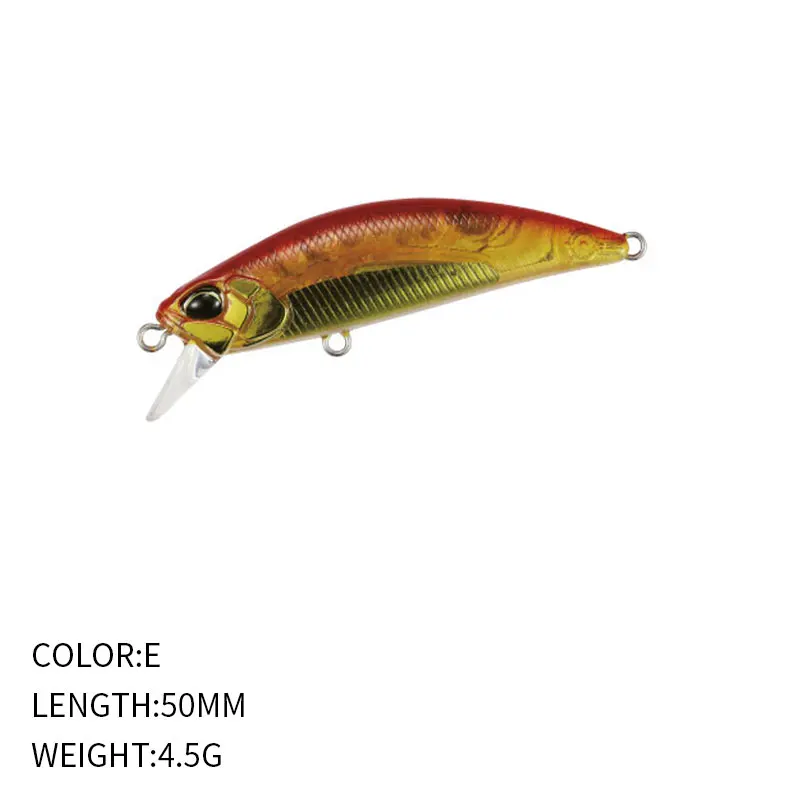 Japan Mini Minnow hundido – Jerkbait para trucha, black bass y carpa - imagen 2