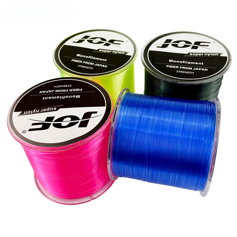 JOF-sedal de nailon Invisible para pesca de carpa, alambre de pesca moteado, 500 metros, caña de mar, señuelo, línea de fundición para pesca de carpa, 2-13kg - imagen 3