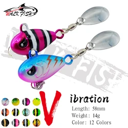 CABEZA DE JIG WALK FISH 58 mm 14 g – Vibración VIB y acción giratoria