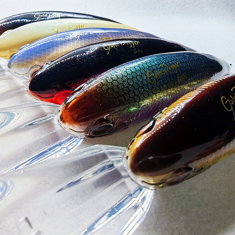 Japón EG Evergreen buceo menor excavadora de oro 600 Kikumoto Shunwen piedra Piebald Doman cebo - imagen 4