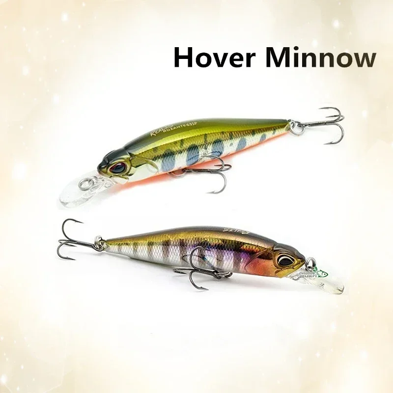 Jerkbait Minnow Rozante Wobbler de fundición para cebo vivo