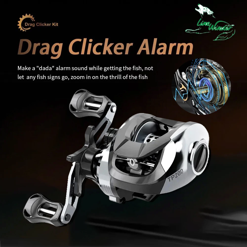 Enrollador de línea Pesca Finesse Carrete impermeable y resistente a la corrosión para carrete de Baitcasting silencioso de agua salada, línea suave - imagen 3