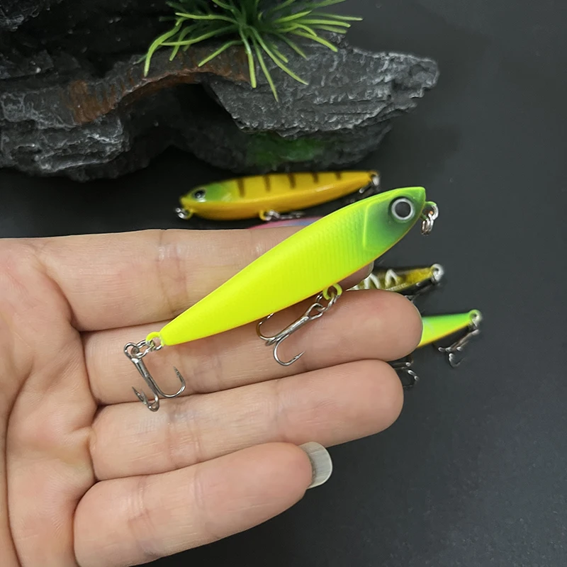 Señuelos tipo lápiz flotantes para trucha – Wobblers topwater