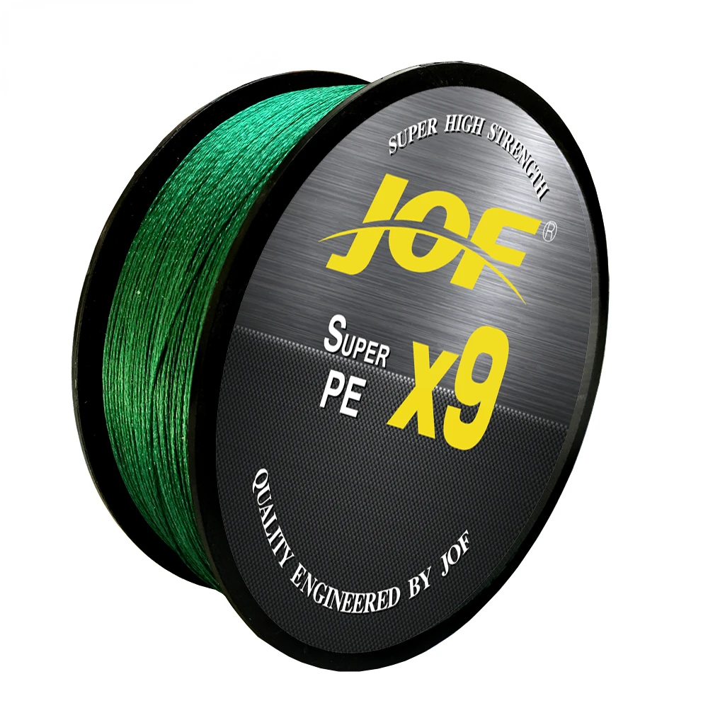 JOF X9 hebras de 500/300M, hilo de pesca trenzado de PE, multifilamento, fuerte resistencia a la abrasión, 20-80lb, accesorios para pesca de carpa y lubina - imagen 2