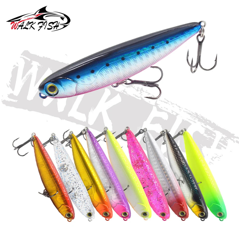 Señuelo de superficie Walk Fish – Paseante lápiz para lubina - imagen 5