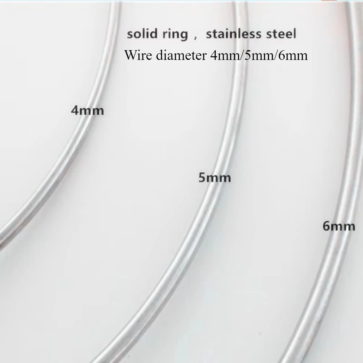 Red De aterrizaje De acero inoxidable 304 sólido, aro De repuesto, accesorios para herramientas De Pesca, red De inmersión De Pesca, diámetro rojo De 20cm-40cm - imagen 4